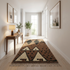 Moroccan Berber Rug – Brown Tribal Wool Area Rug