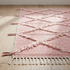 Handmade Moroccan Kilim Rug - Flatweave & Shaggy Wool - Boho Geometric Area Rug