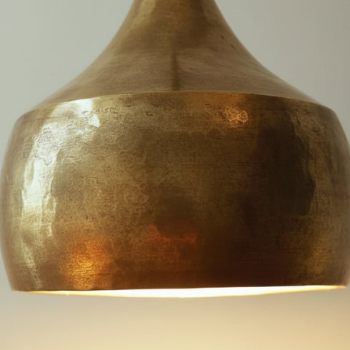Moroccan Brass Pendant Lamp - Simple Pendant Lamp (pl-2006)