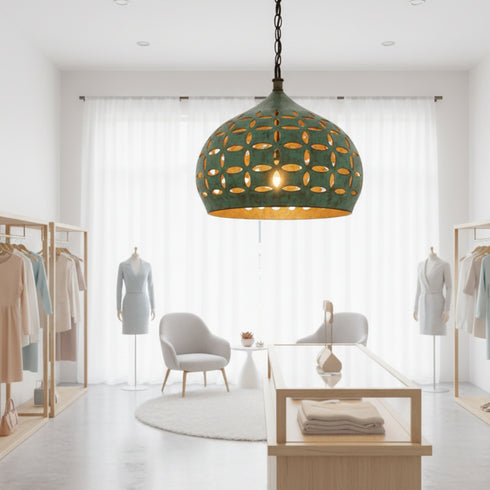 Boho Hanging Lamp - Handmade Moroccan Pendant Light (pl-2005)