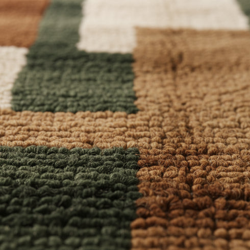 Moroccan Berber Beni Ourain rug - Custom Living Room Decor