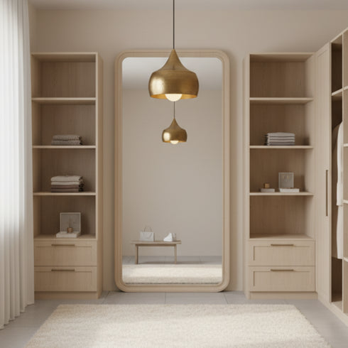 Moroccan Brass Pendant Lamp - Simple Pendant Lamp (pl-2006)