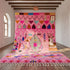 Berber Pink Moroccan Wool Rug – Handmade Moroccan Rug