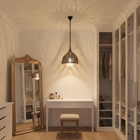 Moroccan Brass Hanging Lamp – Moroccan Light Fixtures (PL 1090)