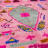 Berber Pink Moroccan Wool Rug – Handmade Moroccan Rug