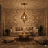 Moroccan Hanging Lamp - Pendant Light Boho Shadow Lamp (pl-2026)