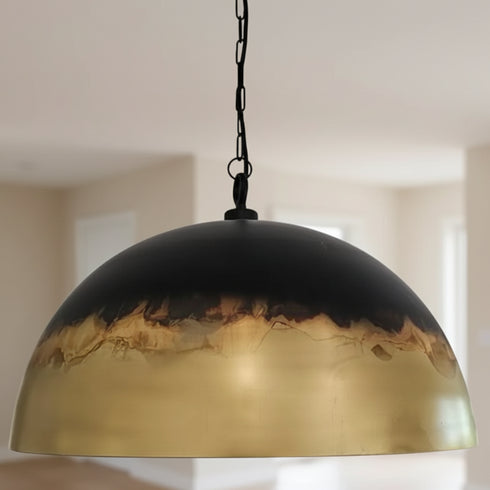 Brass Pendant Lamp - Bohemian Dome Chandelier (pl-2007)