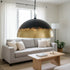 Brass Pendant Lamp - Bohemian Dome Chandelier (pl-2007)