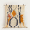 White and Orange Moroccan rug – Luxury Authentic Moroccan rug