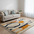 White and Orange Moroccan rug – Luxury Authentic Moroccan rug