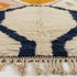 White and Orange Moroccan rug – Luxury Authentic Moroccan rug