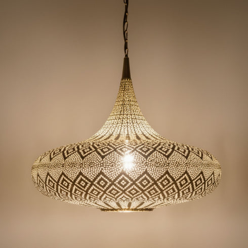 Moroccan Brass Pendant Lamp – Brass pendant lights (PL 1088)