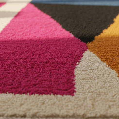 Handmade Moroccan Wool Carpet – Handmade Colorful Rug