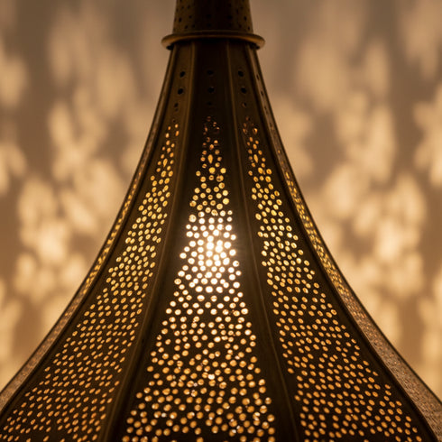 Moroccan Flame Pendant - Hanging Lamp For Living Room (pl-2008)