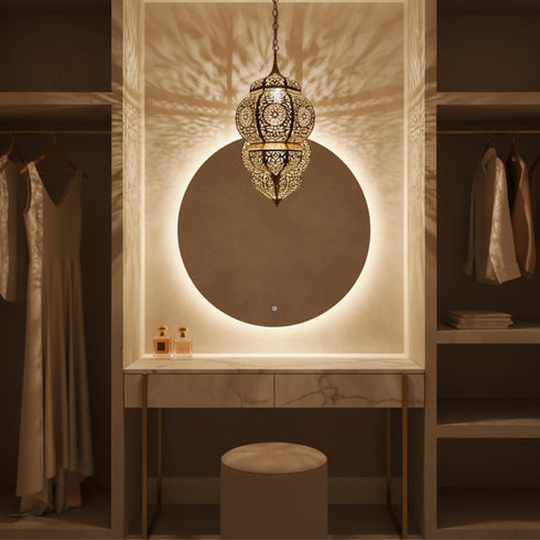 Brass pendant lights - Moroccan handmade design (pl-2012)