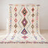 Hand Knotted Moroccan Rug – Bohemian Berber Style Rug