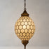 Handmade Moroccan Brass Lamp - Marrakech Style Ceiling Light (pl-2009)