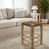 Handmade Moroccan Decor - Wooden and Sea Grass Stool