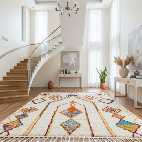 Handmade Boujaad Rug– Custom Moroccan Berber Carpet