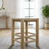 Handmade Moroccan Decor - Wooden and Sea Grass Stool