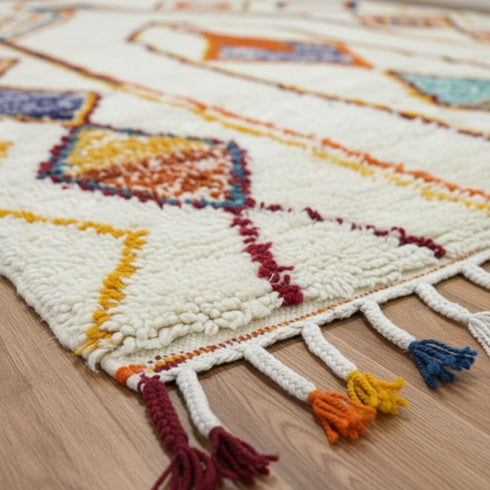 Handmade Boujaad Rug– Custom Moroccan Berber Carpet