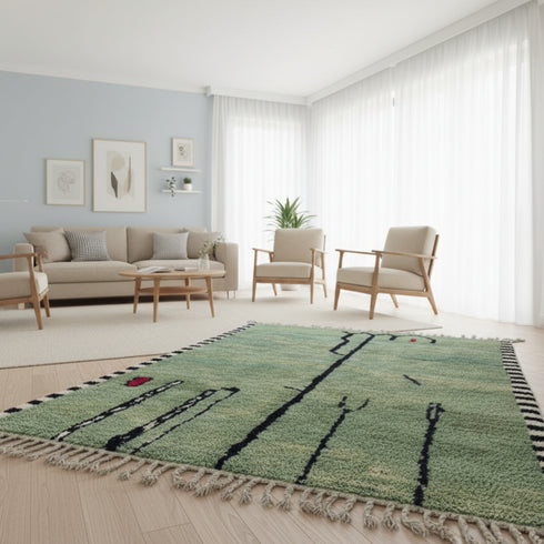 Moroccan Handmade Rug – Custom Beni Ourain Rug