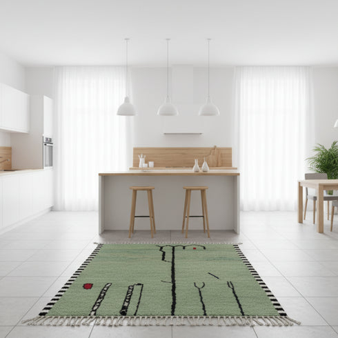 Moroccan Handmade Rug – Custom Beni Ourain Rug