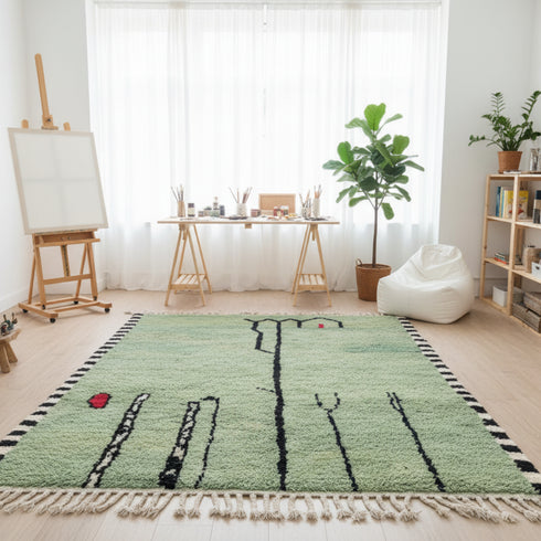 Moroccan Handmade Rug – Custom Beni Ourain Rug