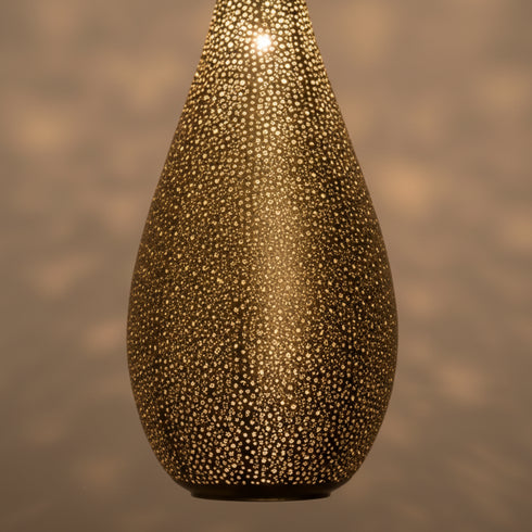 Handcrafted Moroccan Style Brass Pendant Light - Home Decor (pl-2015)