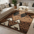 Vintage Moroccan Rug - Brown and Black Tribal Design