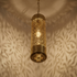 Moroccan Chandelier – Filigree Brass Openwork Lamp