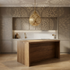 Brass Chandelier – Moroccan Star Openwork