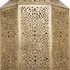 Handmade Authentic Moroccan Hanging Lamp – Gold Brass Pendant Light with Intricate Filigree Entryway Lantern Design