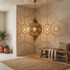 Moroccan Hanging Lamp - Pendant Light Boho Shadow Lamp (pl-2026)