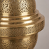 Handmade Moroccan Lamp Gold Brass Living Room Statement