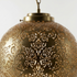 Moroccan Brass Ceiling Light – Vintage Handmade Lamp (pl-2029)