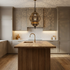 Brass pendant lights - Moroccan handmade design (pl-2012)