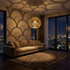 Moroccan Ceiling Light – Filigree Openwork Brass Lamp