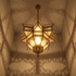 Handmade Moroccan Brass Pendant Lamp - Milky Glass Boho Light (pl-2018)