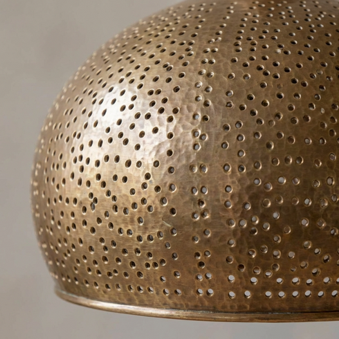 Handmade Moroccan Hanging Lamp - Boho Kitchen Lighting