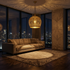 Moroccan Pendant Light – Brass Dome Floral