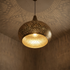 Moroccan Chandelier – Filigree Openwork Brass Lamp Living Room