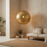 Moroccan Lantern – Brass Filigree Openwork Statement Light