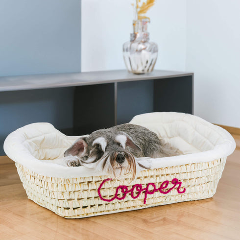 Large Dog Bed | Cute Cat Bed Personalized By Name