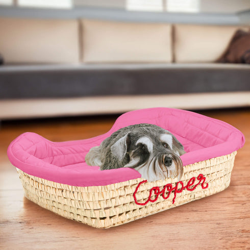 Large Dog Bed | Cute Cat Bed Personalized By Name