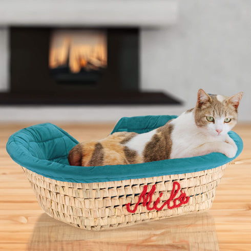 Large Dog Bed | Cute Cat Bed Personalized By Name