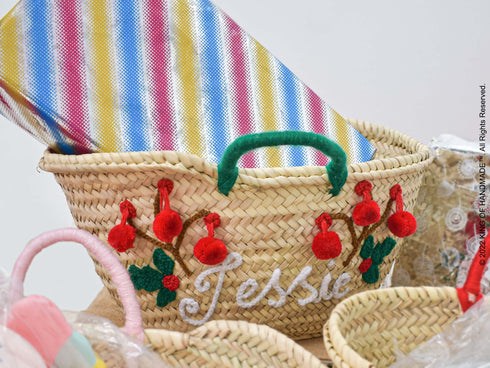 Personalized Medium Cherry Tree Bag | Xmas Gift