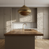 Moroccan Pendant Light – Brass Filigree Bedroom