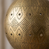 Moroccan Pendant Light – Filigree Openwork Brass Lamp Bedroom
