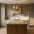 Brass Pendant Light – Moroccan Filigree Openwork Handmade